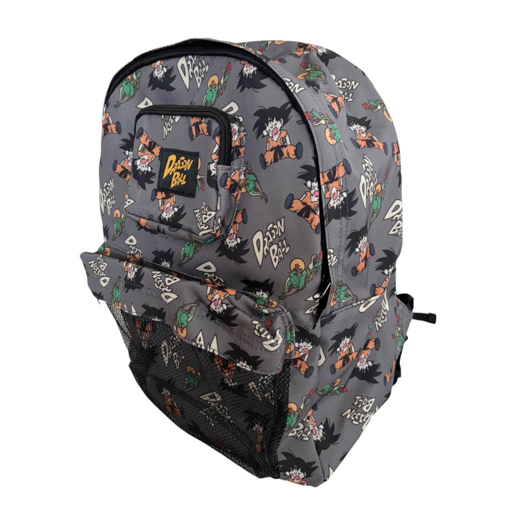 Small Planet Dragon Ball Print Backpack with Nap Print All-Over