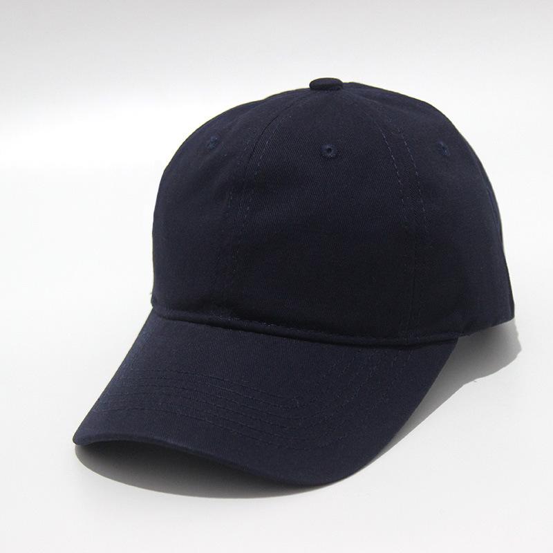 Professional Hat Solid Color Twill Plain Soft Top Acrylic Sports Cap Dad Hats Adjustable Blank Custom Unstructured Baseball