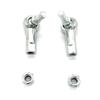 2pcs M8 8x8 Tie Rod End Kits Ball Joint Rod Head For 49cc Electric Mini Kids ATV Go Kart Buggy Quad Bike Parts