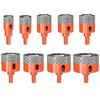 Hole Saw, Ankoow 20-65mm Hole Saw Tooth Cutting Opener Drill Bit Hexagonal Shank for Marble Ceramic Tile