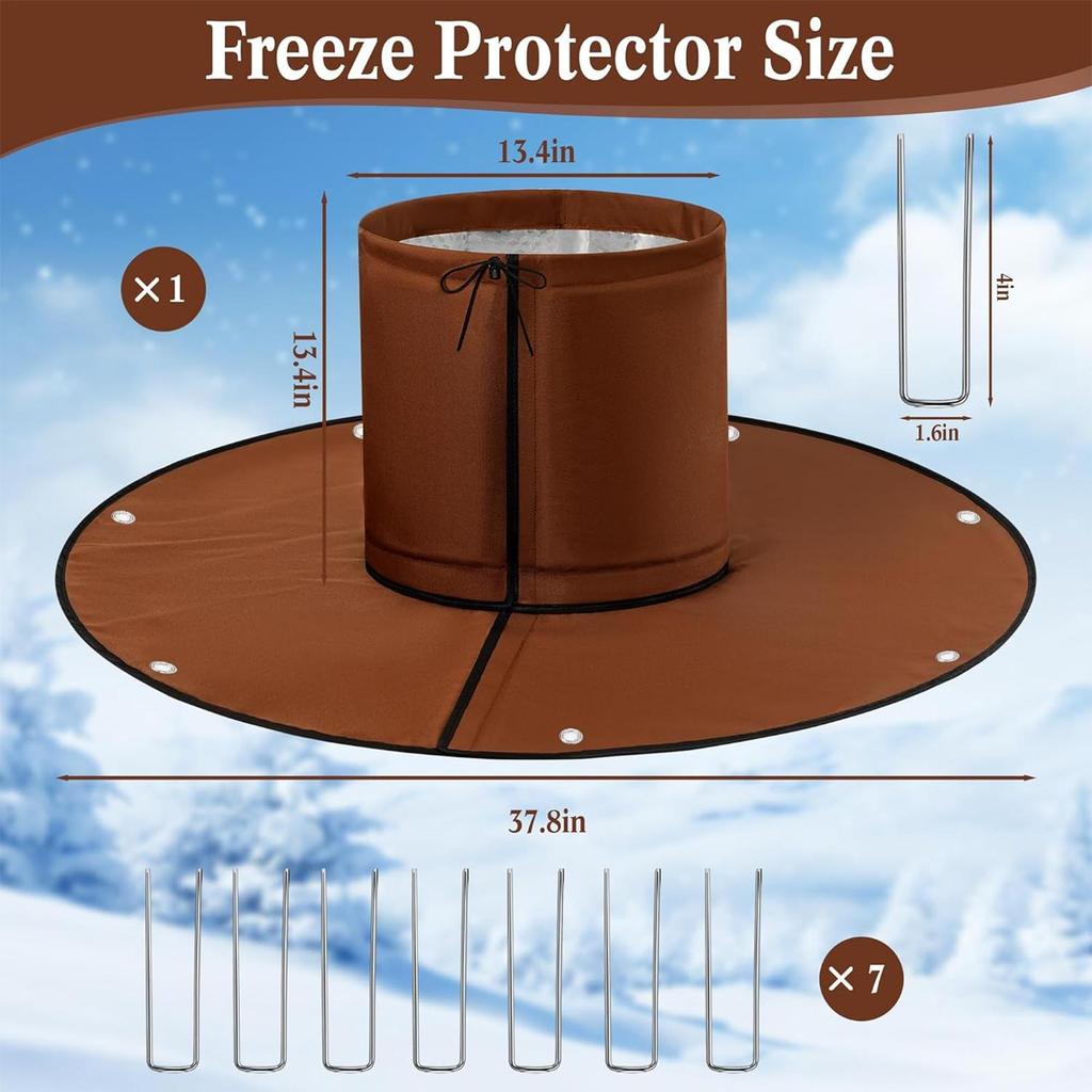 Palm Tree Root Cover Trunk Frost Barrier Guard Plant Root Frost Protection For Winter Outdoor Backyard Lawn Garden Landscape