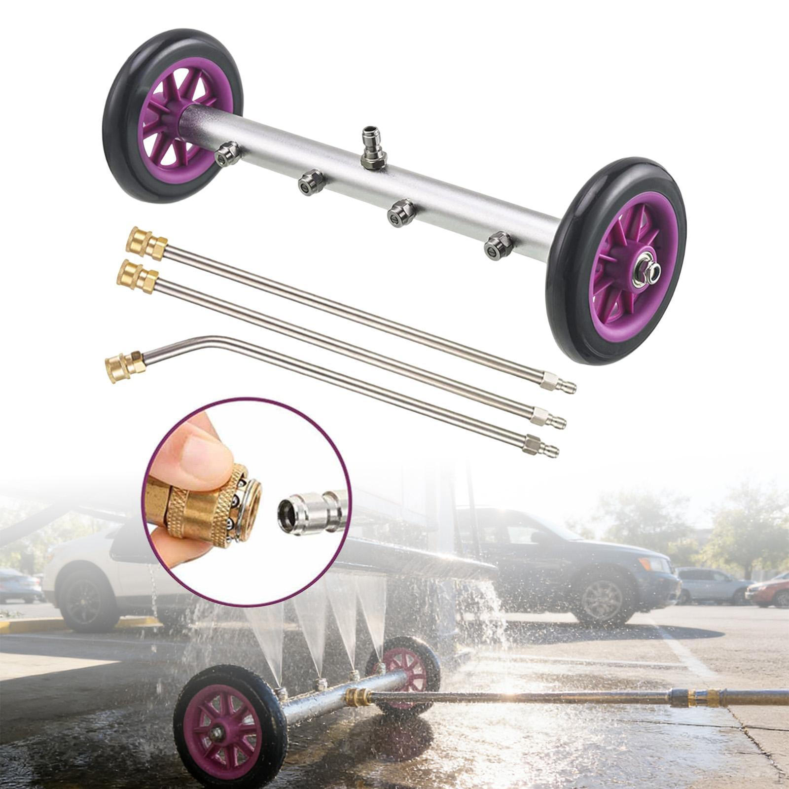 

Pressure Washer Undercarriage Cleaner Heavy Duty Sprayer Professional with Extension Wands for