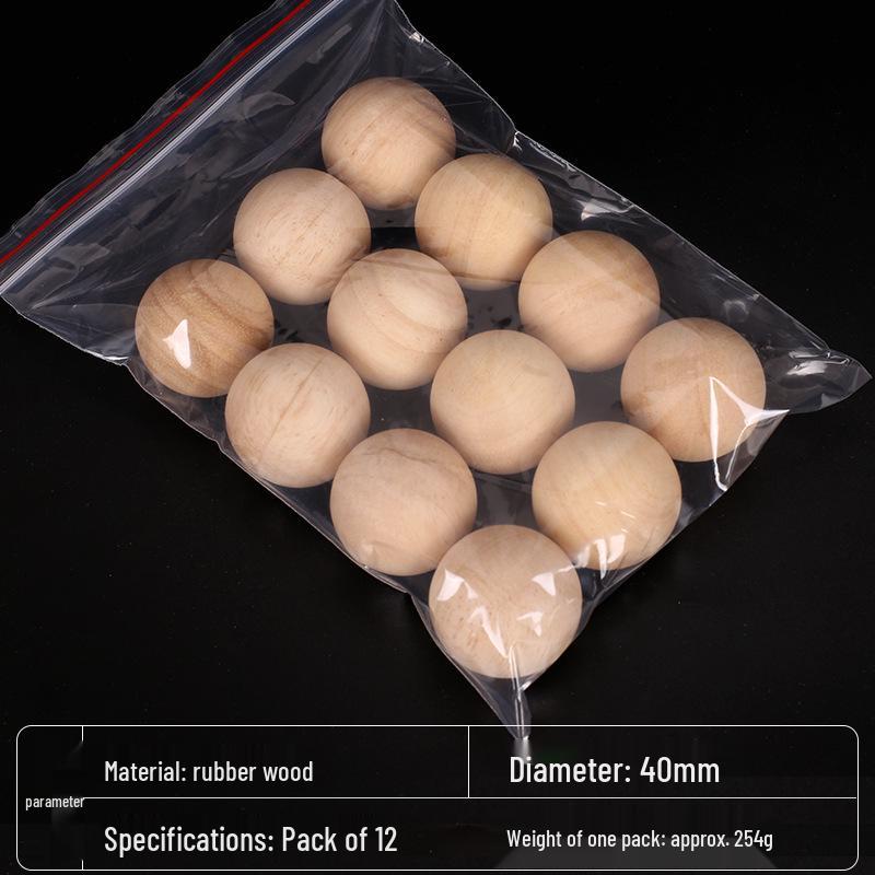 In-Stock Black Walnut Round Wooden Beads for DIY Jewelry Accessories and Spacer Beads
