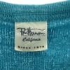 Ron Herman Made In Japan Short Sleeve Pile Ground T-shirt S Blue Poke T Men's Used