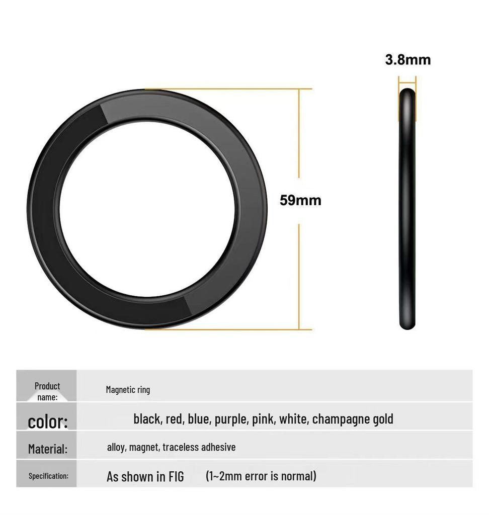 Universal Alloy MagSafe Magnetic Ring Stand for Android