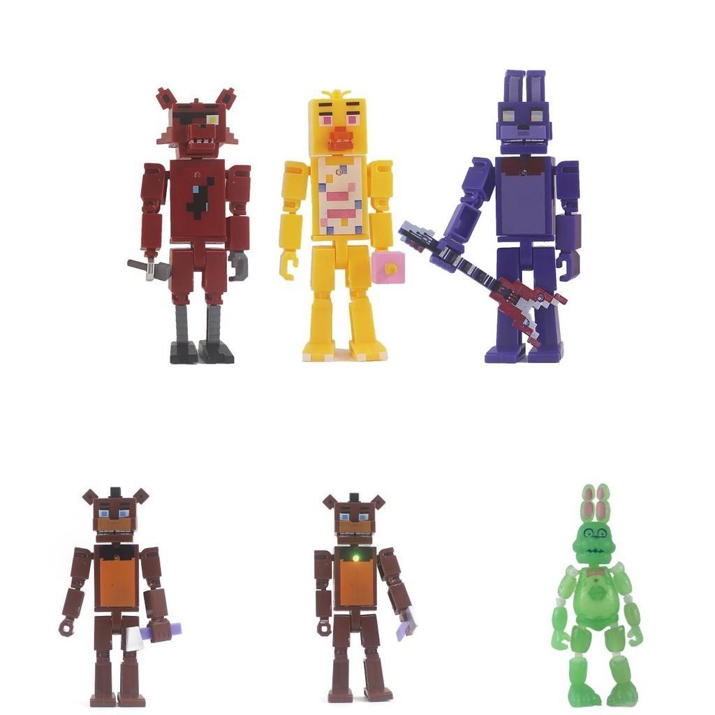 Five Nights At Freddy's Luminous Action Figure Set 6/8pcs
