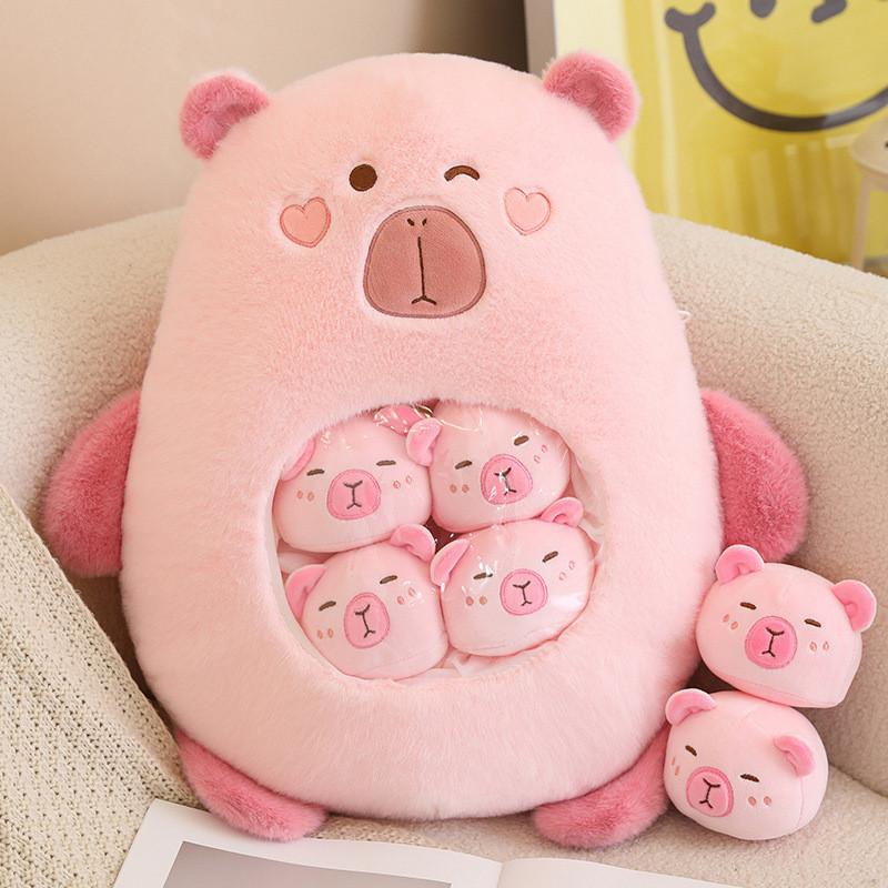 Capybara Toy Plush  A Large Bag  Creative Capybara Stuffed Dolls  Toys Plush