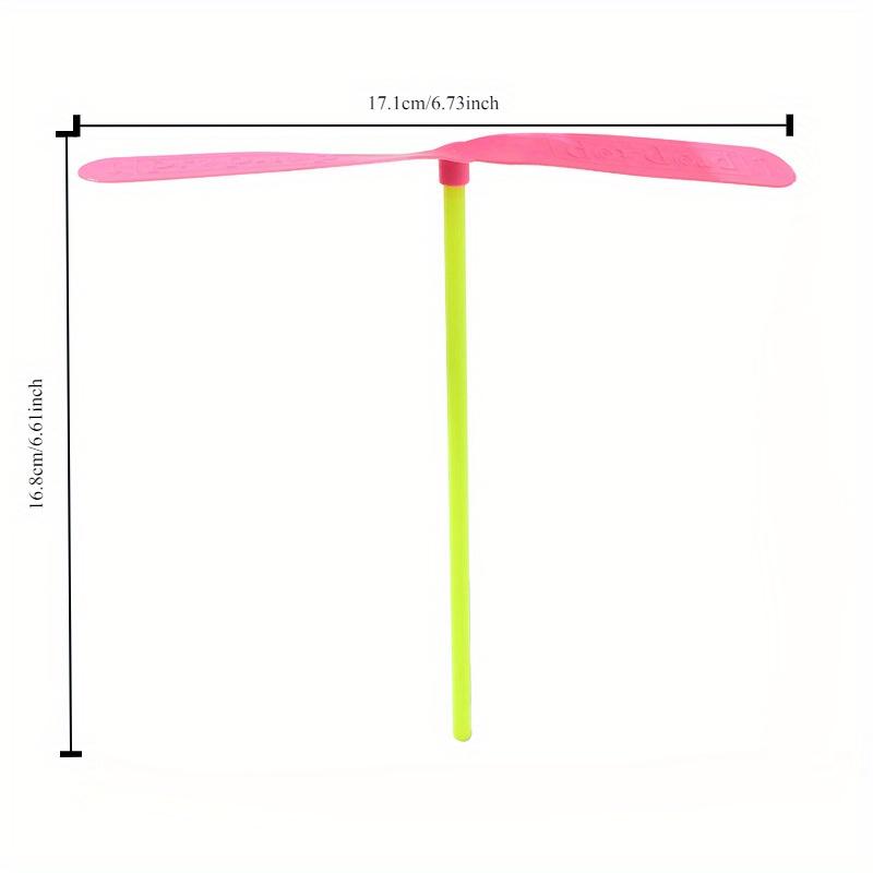 4шт бамбуковая игрушка-вертолет из бамбуковой стрекозы — фото 5