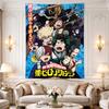 My Hero Academia Class 1 A Shouting Anime Poster Blue