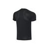 Li Ning Badminton Series Quick-Dry Short Sleeve T-Shirt Unisex Tops Black AAYS635-1