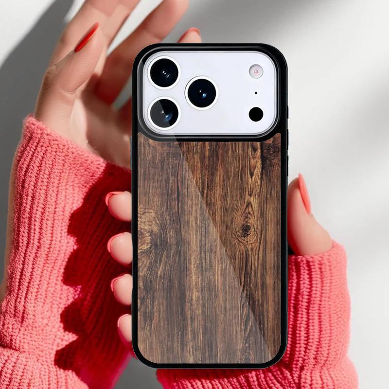 wood mandala Texture Printed Phone Case for iPhone 17 Air 16e 15 14 13 Pro Max Back Cover for 12 11 Pro Coque