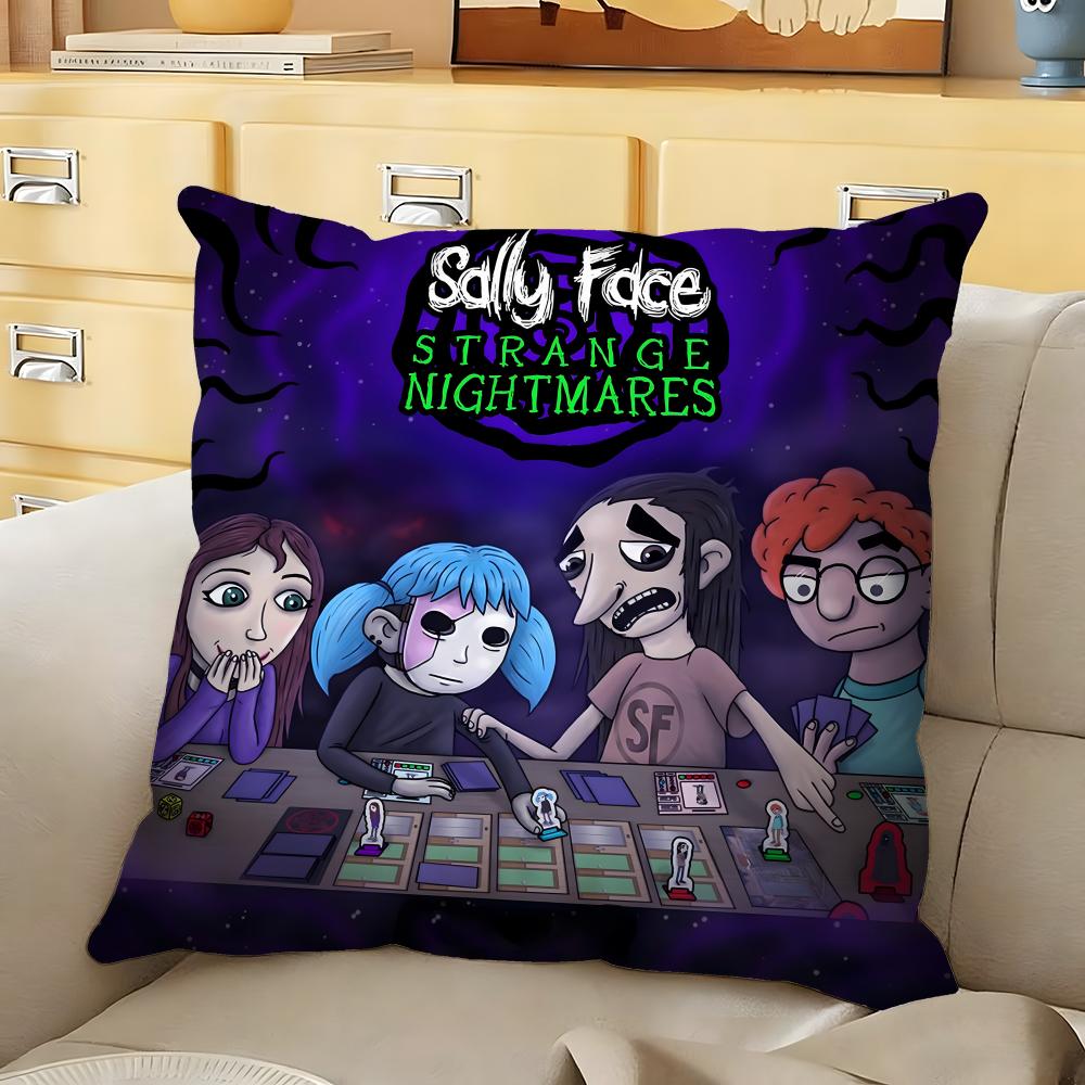 

Anime Game SSally FFace Cushion Cover Soft Durable Reversible Pillow Cover Home Car MultiScene Daily Comfort Pillowcase 30X30cm