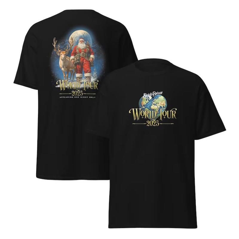 Graphic Onlysleighdriver World Tour 2025 Limited Edition Tees