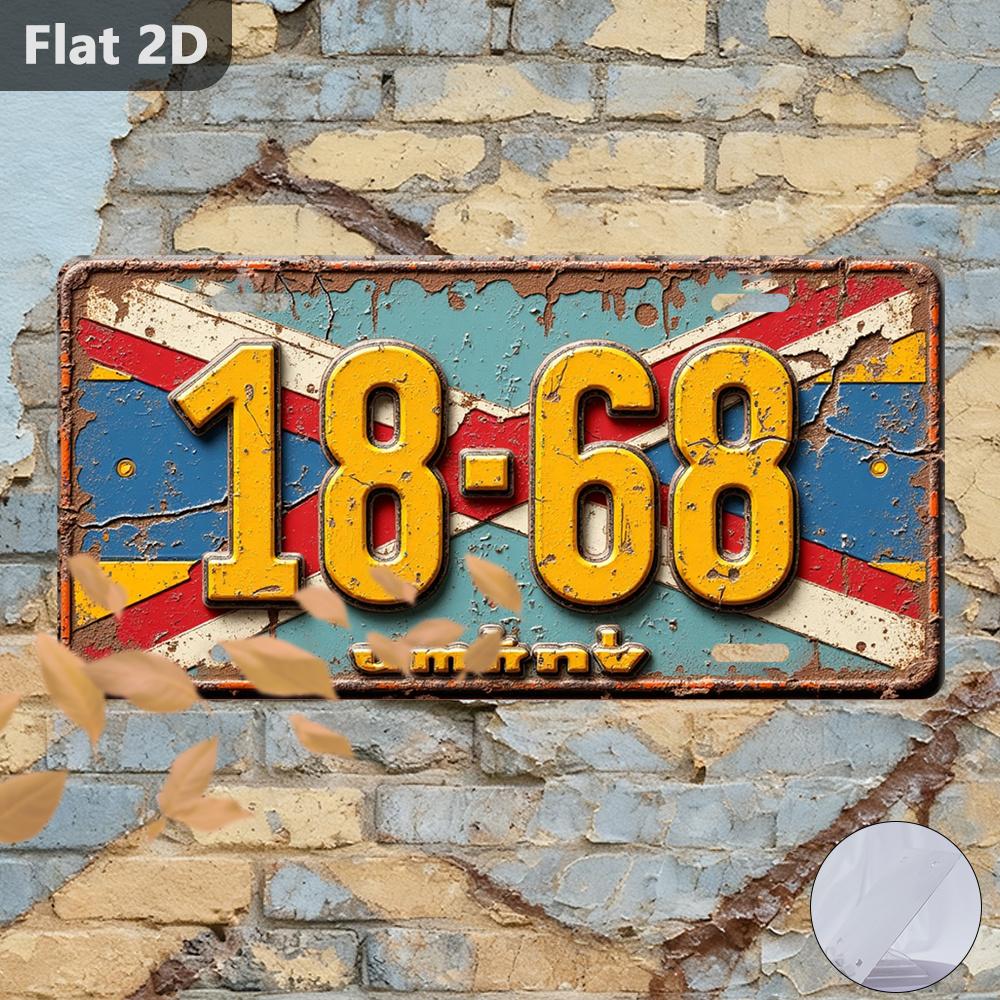 D Flat Print Single Piece Vintage Sign Featuring Russian Kremlin X Inch Decorative Plaque and Ornament Frameless Wa