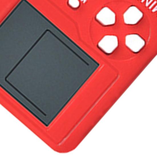 Retro Game Console Design Cartoon Vintage Key Chain LCD Screen Quick Response Entertainment