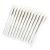 12pcs Press Gel Pen 0.38MM Black Ink Fine Point Pen Retractable Ballpoint Pen for Students Office