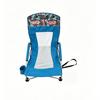 High-Back Folding Beach Chair: Portable Reclining Sling for Camping & BBQs