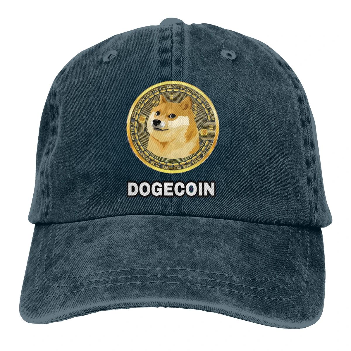 

Криптовалюта 12 Бейсболка Мужская Doge Dogecoin Стремительный рост Bitcoin Цифровая валюта Кепки цвета Женские летние Snapback Кепки Adjustable темно-синий