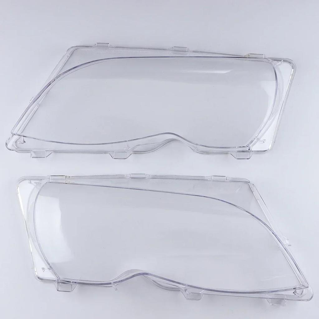 NLFT6 Car Headlamp Shade Headlight Cover Clear Lens Shell For BMW 3 Series E46 Facelift Touring 4 Door 2002-2005 Headlamp Cover