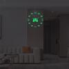 Modern Luxury Cartoon Digital Wall Clock - Stylish and Creative Hanging Decor for Living Room & Study