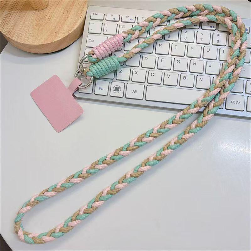 Candy Color Crossbody Phone Lanyard - Universal Neck Strap for Anti-Drop Protection