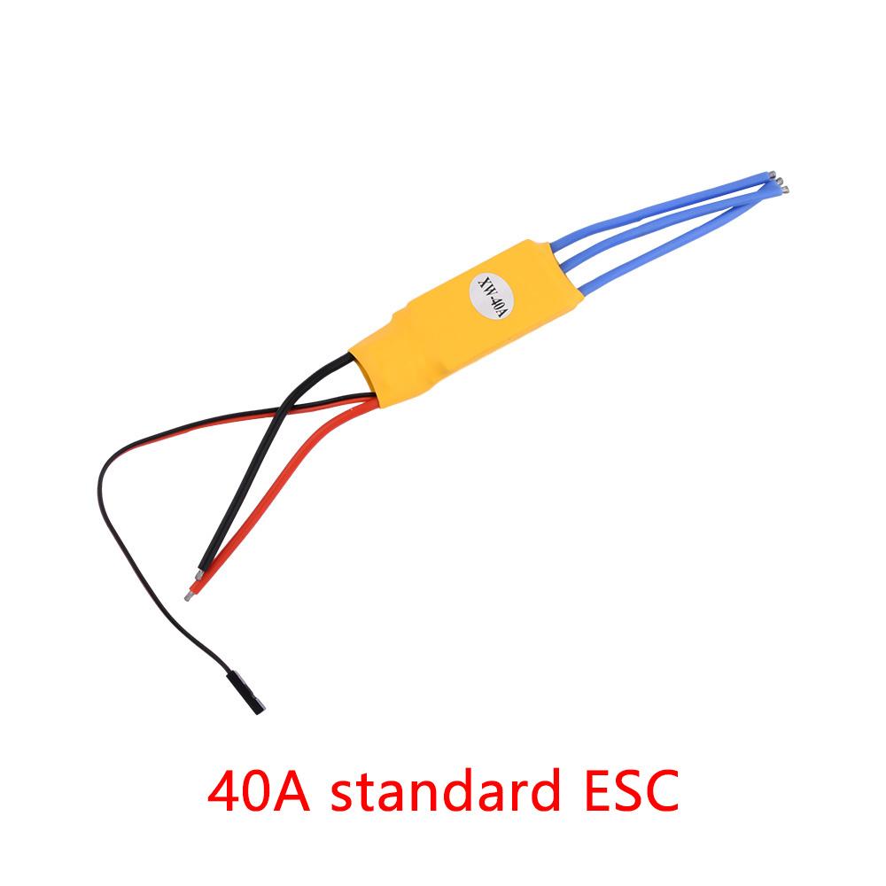 30A 40A Brushless Motor Governor Brushless Motor Multi Axis Model Airplane Motor Controller with Welded Banana Head