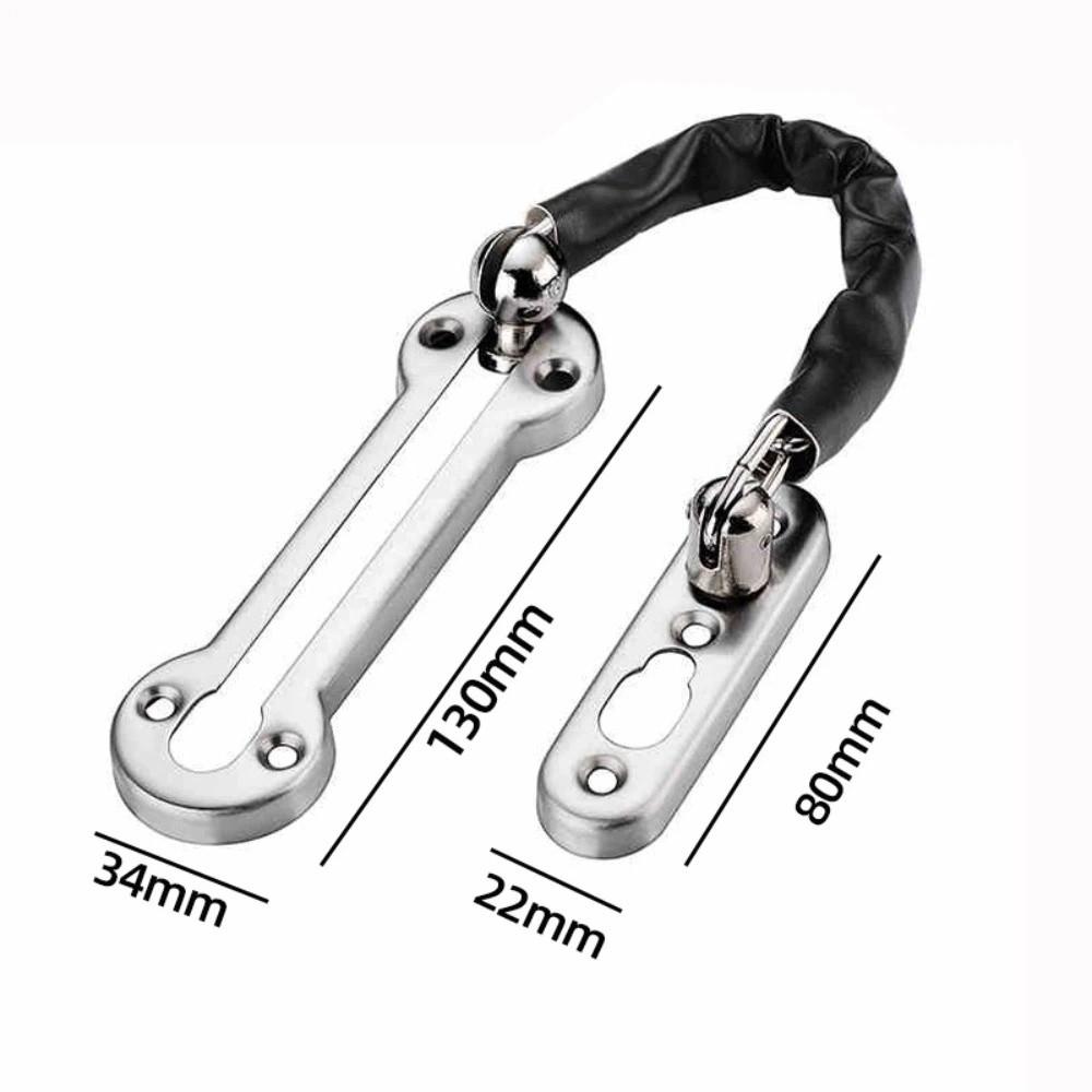 Household Security Chain Anti-theft Doors Bolt Latch Portable Door Locks  Door Lock Hardware