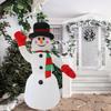 8 FT Lights Christmas Inflatables Snowman Outdoor Yard Decorations Christmas Blow Up Decoration Set Inflated Snowman with LED