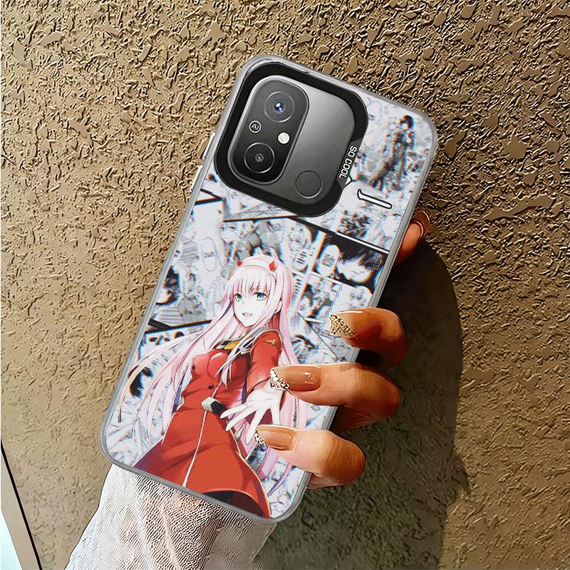 Darling Zero Two 02 Anime Shockproof Phone Case for Xiaomi Poco X7 X6 X5 X3 Pro F7 Ultra M8 Redmi 15C 15 14C 13C 12C 10C 13 12 1