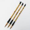 Bimochenlong Pure Wolf Hair Brush Set for Calligraphy & Painting - Large, Medium, Small Sizes