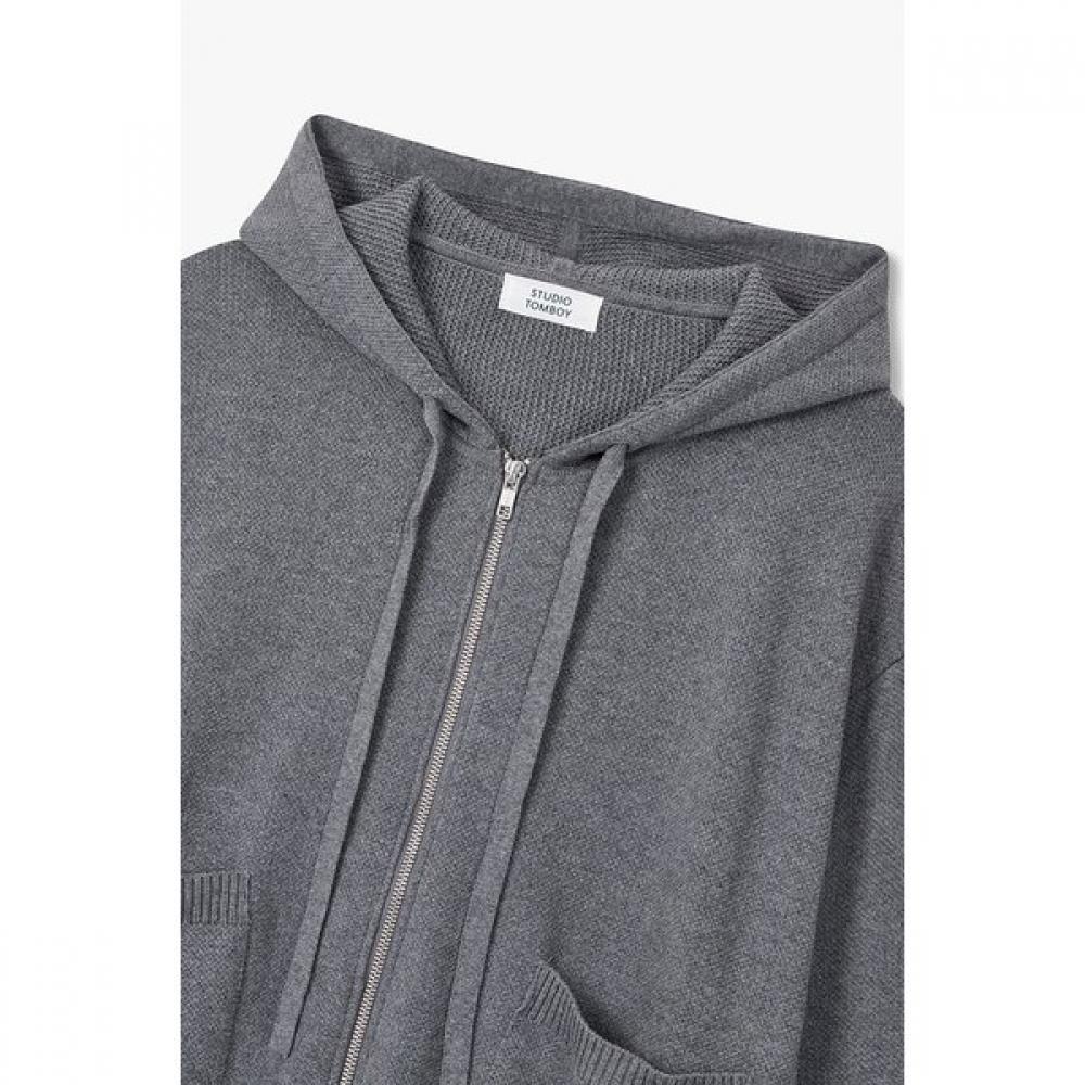 Studio Tomboy Hooded Zip Cardigan 9176151971