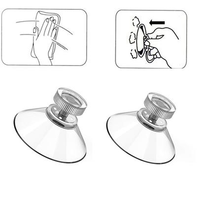 Suction Cup 40mm Accessories Clear Suction Nut PVC