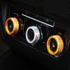 Volkswagen Sagitar Santana A/C and Audio Knob Decor Ring for Car Interior