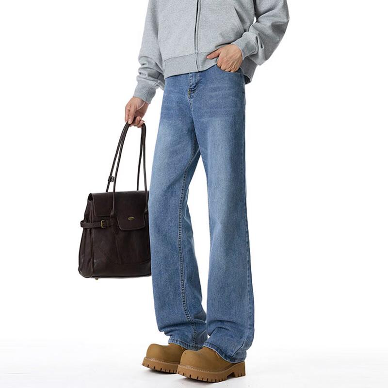 JEEP SPIRIT Men's Stretch Flare Jeans