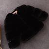 Mädchen Kunstpelzmantel Winter Kinder Mädchen Langarm Weihnachtsjacke Warme Kinder Mädchen Mantel Mädchen Oberbekleidung Kleidung