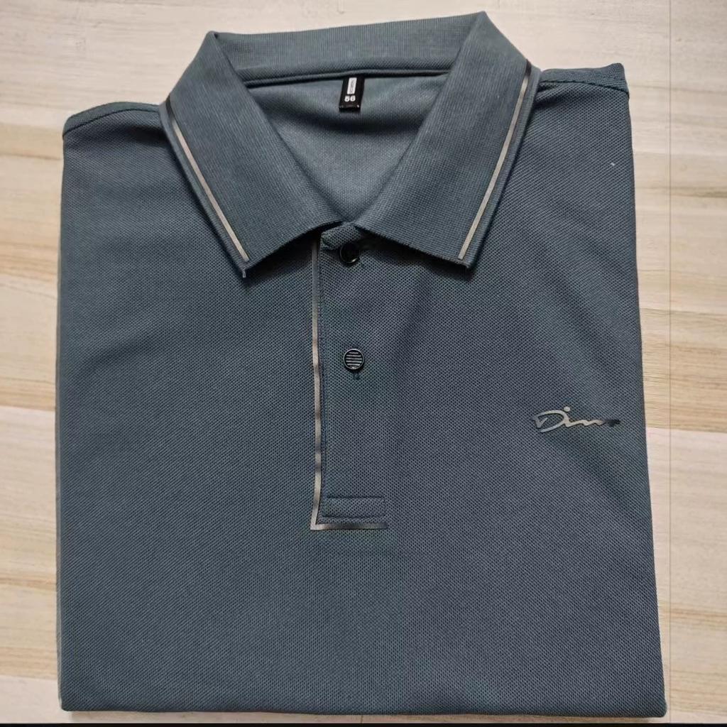 Men's Casual Business Short Sleeve Polo Shirt Breathable Comfortable Daily Wear Outdoor Vacation Business Casual Polos for Men
