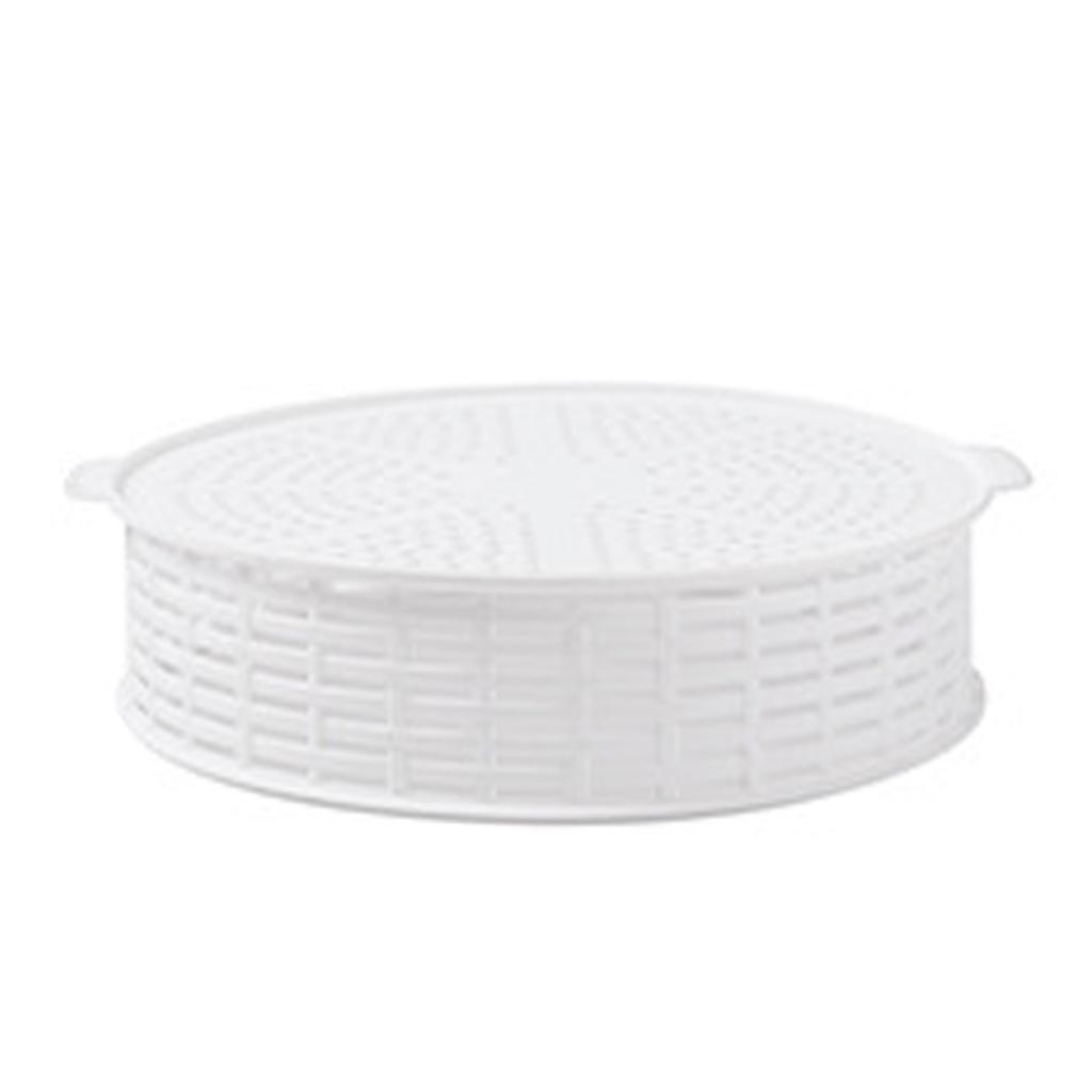 Mehrschichtige Gemüseabdeckung Sommer Atmungsaktiv Verhindert Fliegen Stapelbar Lebensmittel Abtropfkorb Haushalt