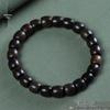 Unisex Handmade Green Sandalwood Bead Bracelet - Ethnic Style, Exquisite Design