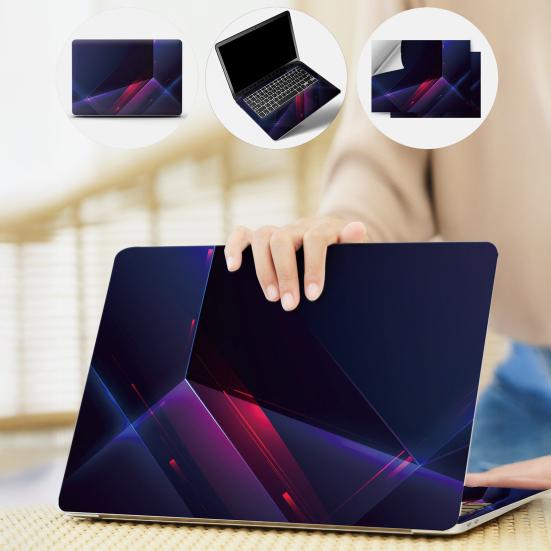 2 buc. Autocolant Skin pentru Laptop Universal Rezistent la Zgârieturi Impermeabil PVC Copertă Protectoare Decal Accesorii PC pentru Notebook Computer