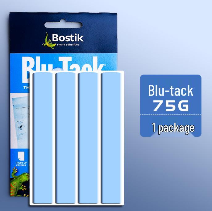 Клей-пластилин Bostik Blue Tack для фоторамок, двусторонний, 75 г
