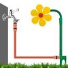Dancing Flower Lawn Sprinkler Crazy Daisy Water Sprinkler 360-Degree Rotating Dancing Sunflower Sprinkler for Yard Garden Watering Dogs Kids