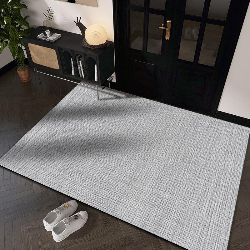 Simple Graphite Dirty and Wear-resistant Door Mat Entry Door Thickened Silk Floor Mat Can Be Cut Into The Door Home Floor Mat