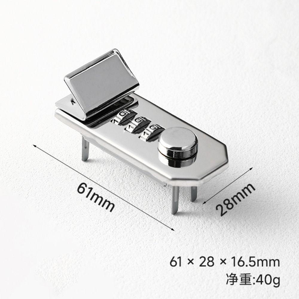 Reusable Briefcase Lock Waterproof Handbag Lock Economic Security Lock  Handbag Safety