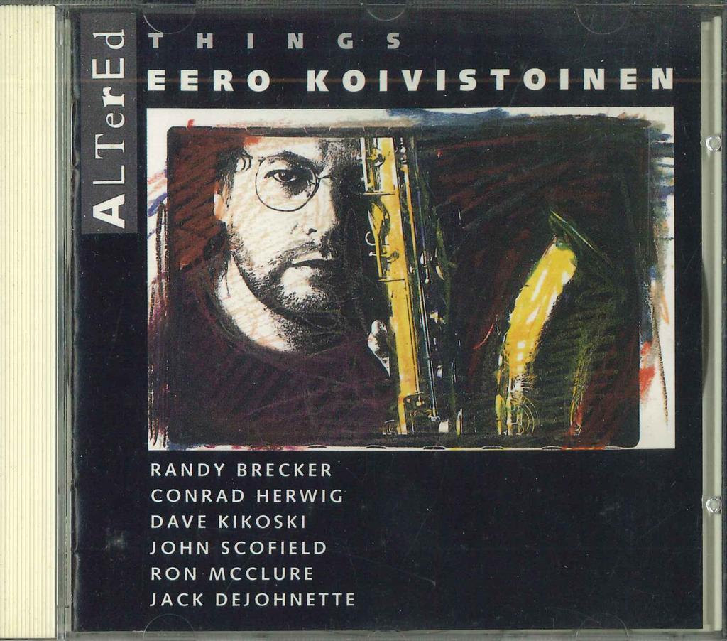 CD EERO KOIVISTOINEN - Altered Things ALCR283PROMO TIMELESS RECORD 1993 Japan Jazz Used
