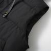 Plus Size S-8XL Waterproof Sleeveless Parka Man Waistcoat  Fashion Men's Warm Vest Hooded Korean Style Padded Coats