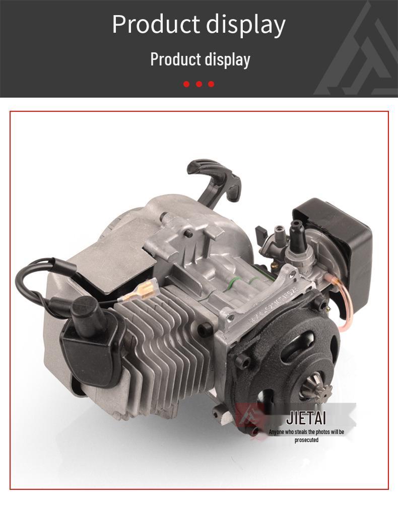 Moteur de Mini Moto 49CC 2 Temps Démarreur à Tirette