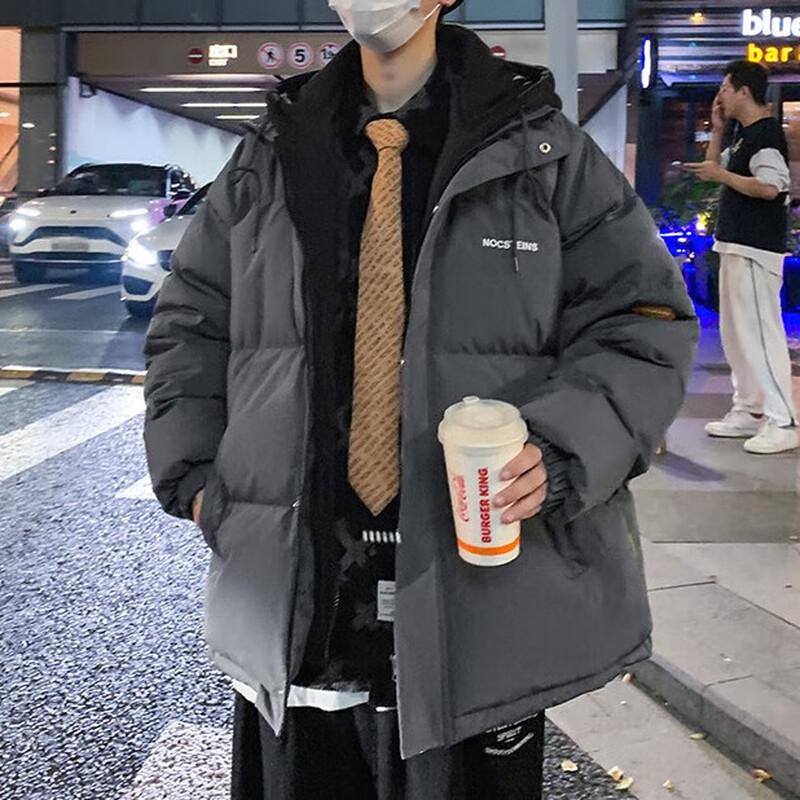 

Dingfengbaoluo Men s Hooded Puffer Jacket M