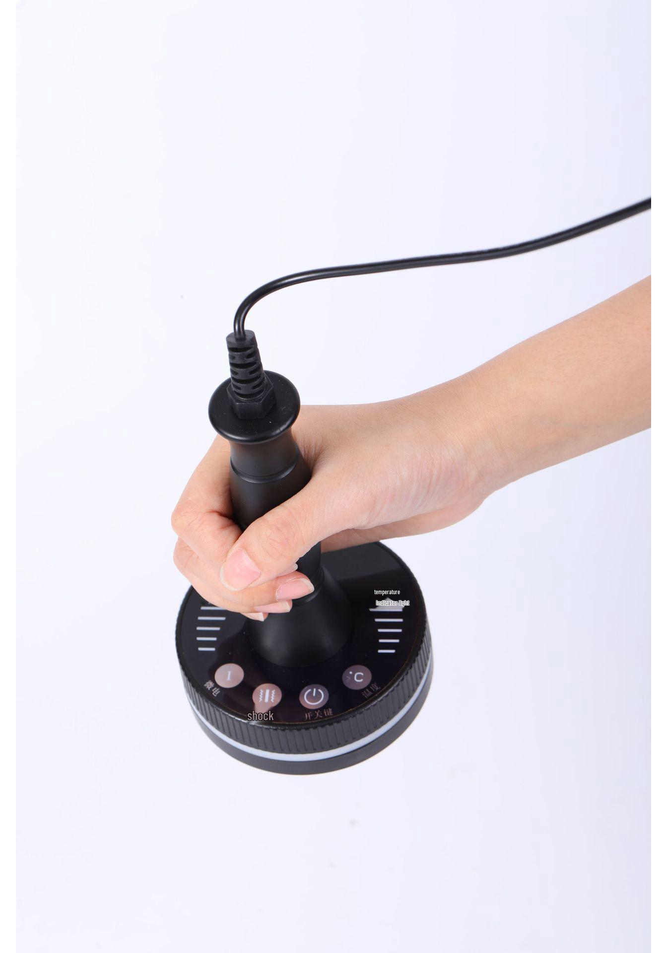 Universal Electric Meridian Massage Brush for Full-Body Use