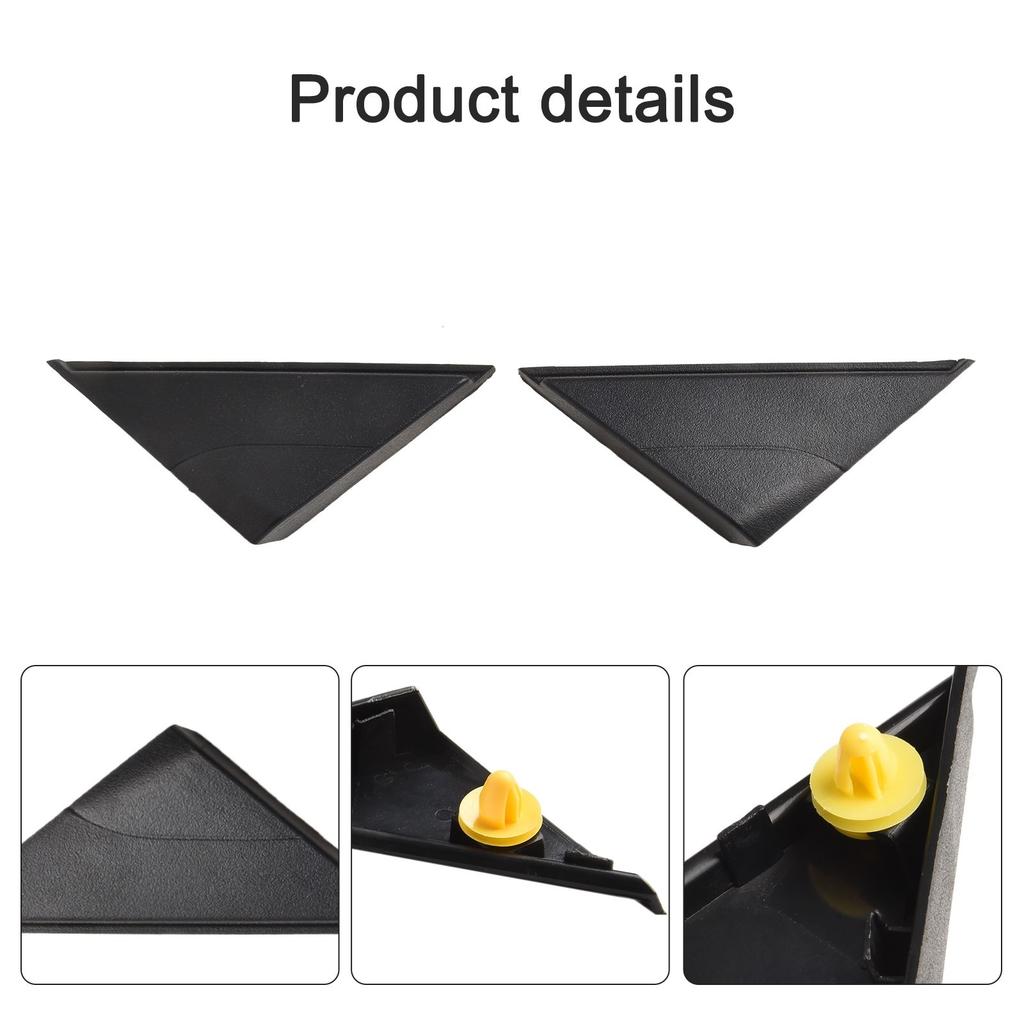 Precise Fit Fender Pillar Trim Mirror Corner Molding for Hyundai Elantra