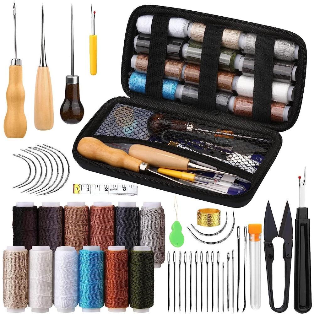 Leather Goods Craft Leather Tools 29-piece Hand Sewing Set DIY Sewing Needle Canvas Thread Combination Set